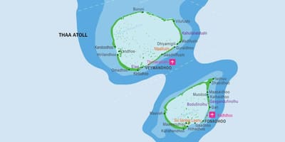 Mapa ng kandooma maldives